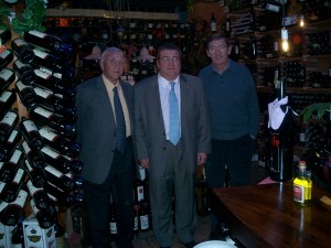 Con Santamaría y Zoco.